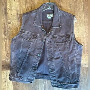 Brown Western Vest​